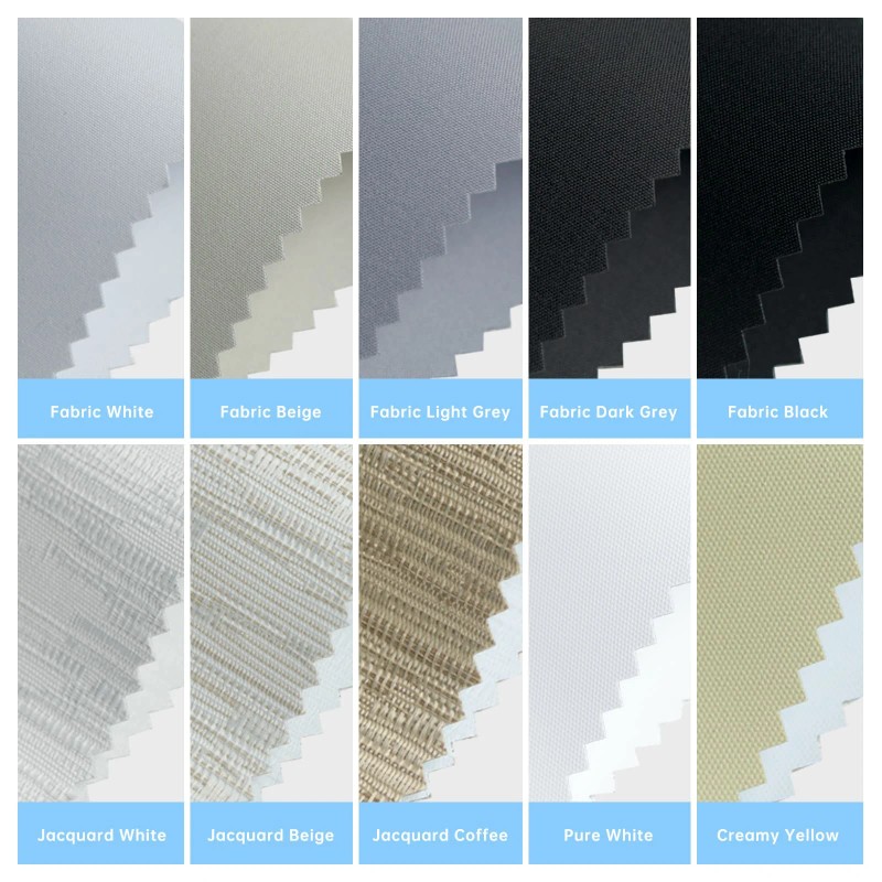 Roller Blinds High Quality Automatic Window Shades Fabric Book Smart
