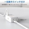 Mscien Extension Cord 10 ft (3 m) with Switch, Power