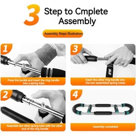 Twister Arm Trainer, 40-100lb Adjustable Chest Workout Equipment, Arm Trainer, Twister Arm Trainer, Portable Power Twister Bar, Detachable Design Fitness Anywhere