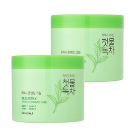 First Green Tea Fresh Cleansing Cream 300g x 2 / 첫물녹차 프레시 클렌징크림 300g x 2개