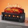 KISSAIR Electric Fireplace Log Inserts Heater, 21'' Freestanding Electric Fireplace