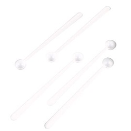 30 Pieces 150 Milligram Mini Measuring Spoons Micro 1/32 Teaspoon Micro Scoops Mini Scoops Measuring Spoons Tiny Scoops for Measuring Cosmetics Powders Seasoning, White