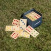 Triumph EE. UU. Domino Set, 28 pieza Madera Lawn Talla