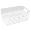 Seasoning Bag Storage Box with 7 Removable Dividers,Countertop Spice Shelf/Seasoning