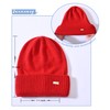jaxmonoy Cashmere Slouchy Beanies for Women Winter Lightweight Girls Wool