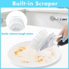 Dish Brush Refill, 4 Pack Dish Brush Replacement Head for