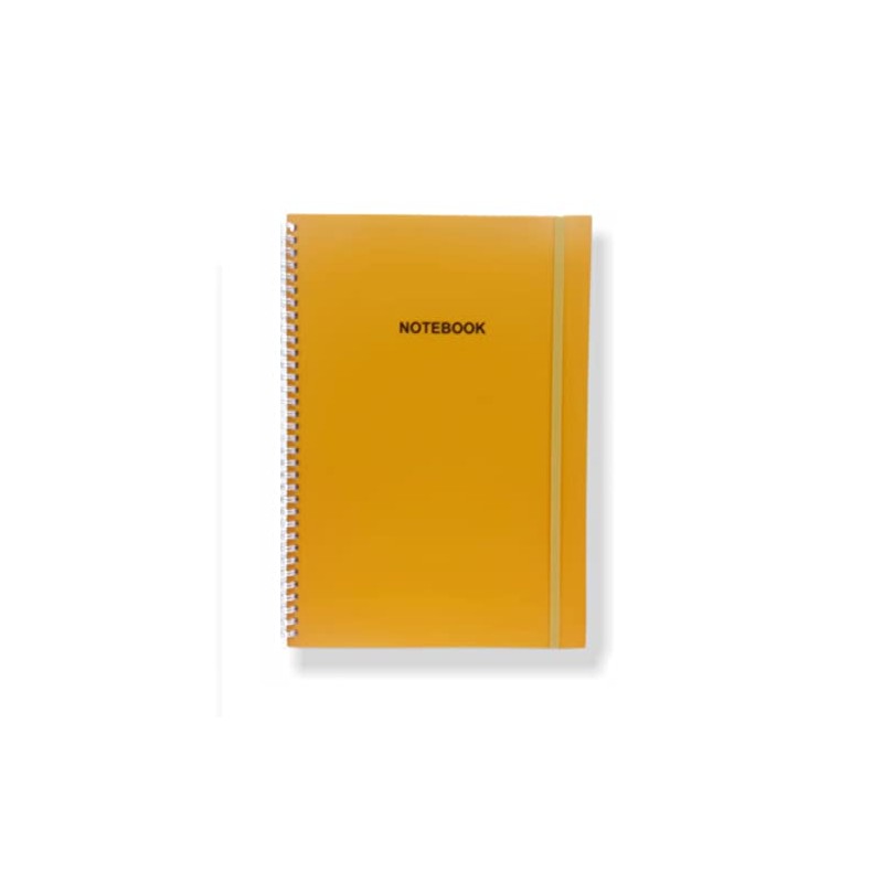 Ankush A5 Twinwire Wiro Bound Pastel Notebook Ruled Paper Pad