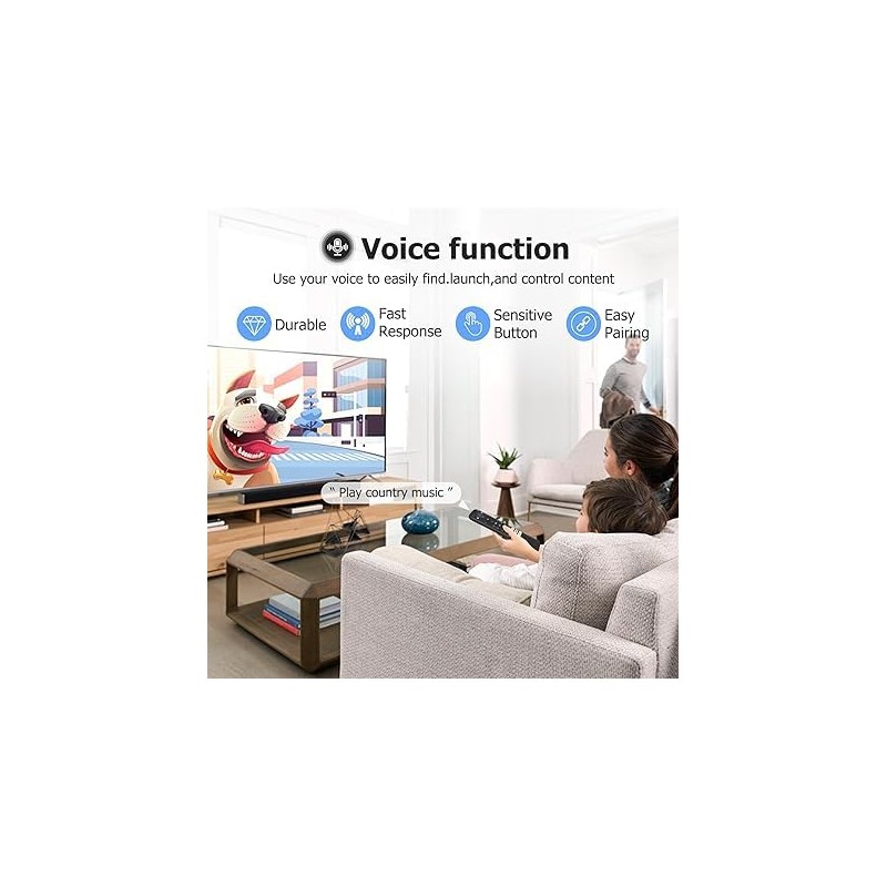 OEM New Remote for TCL-Google-TV-Remote Compatible with TCL Q6/Q7/QM8/S3/S4 Series(with