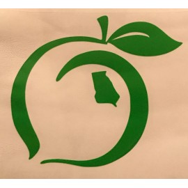 Georgia Peach Pride Sticker