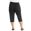Just My Size Women's Plus-SizeFrench Terry Capri with Pockets