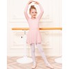 Stelle Ballet Leotards for Girls Long Sleeve Toddler Dance Leotard