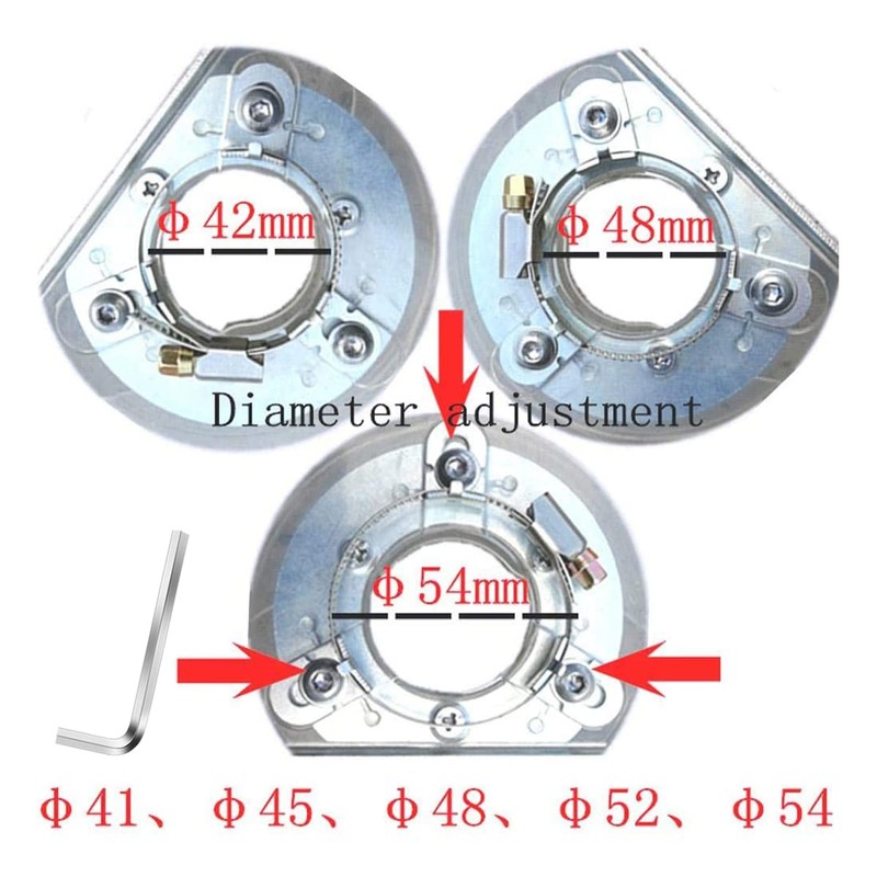 Dust Extractor Cutting Guard 4" 5" Professional Angle Grinder Guard
