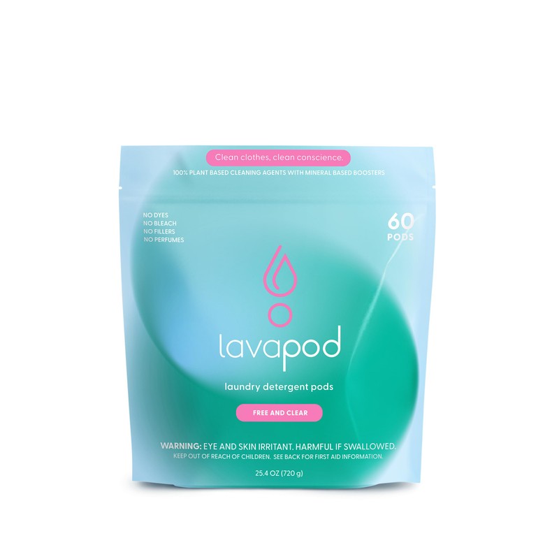 Natural Laundry Detergent Pods - Free and Clear | Plant-Based,