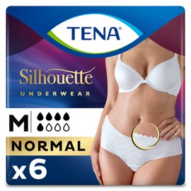 Tena Lady Pants Discreet Medium, Pack of 6