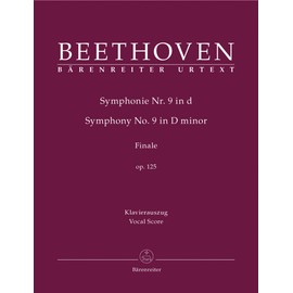 Symphony No.9 in D minor Op.125. Finale (Vocal Score) (German Edition)