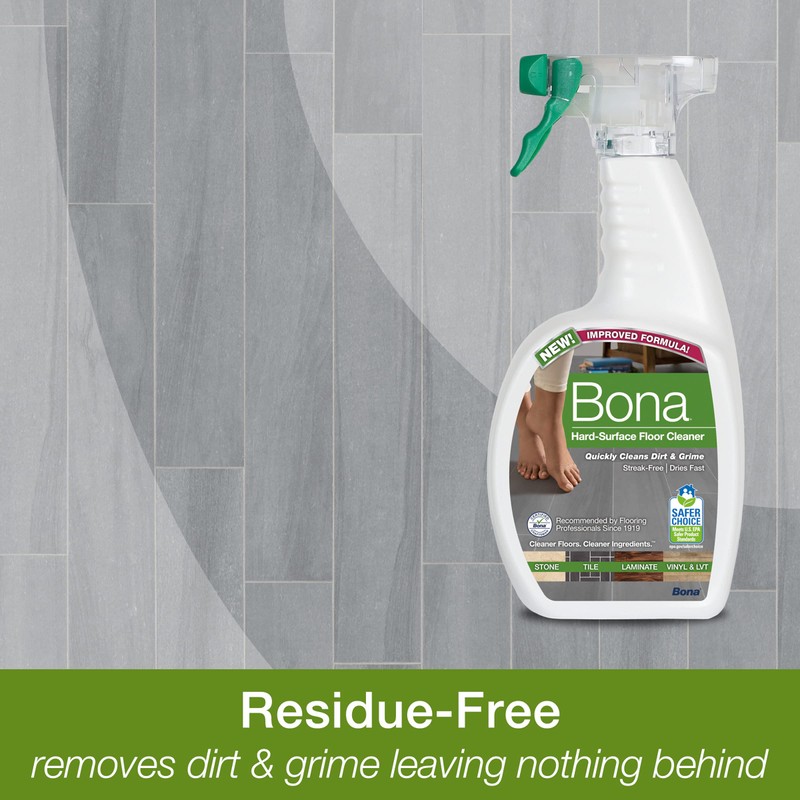 Bona Multi-Surface Floor Cleaner Spray, for Stone Tile Laminate and