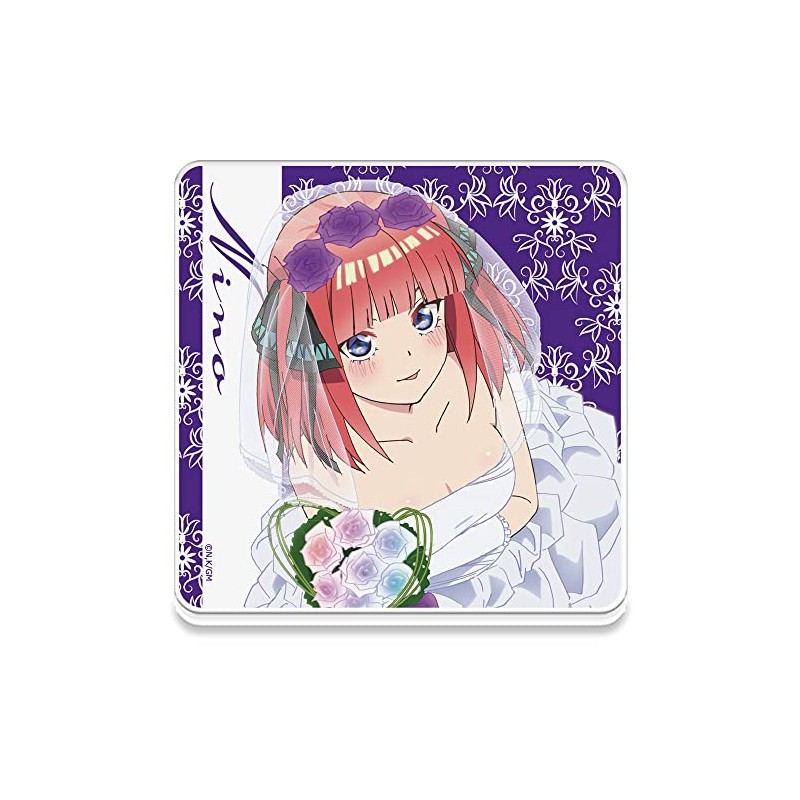 "The Quintessential Quintuplets" Acrylic Coaster L [Nino Nakano Wedding Ver.]