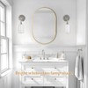 Eidonta 4 Pack White Opal Glass Shades Covers, 5.5in Height,