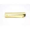 Clipper Shiny Gold full Metal lighter Refillable+clipper box+raw three tree
