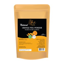 She MAde Orange peel powder