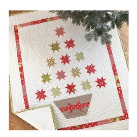 Pattern Basket Merry Little Christmas Pattern, None