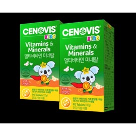 Cenobi Kids [Cenovis] Kids Multivitamin Mineral (90 tablets) x 2 bottles / [세노비스] 키즈 멀티비타민 미네랄 (90정) x 2병