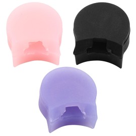 Bonsicoky 3 Pcs Silicone Clarinet Thumb Rest Cushion, Protector for Most Clarinet Oboe, 3 Colors