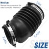 DUZFOREI 17228-R8A-A00 Air Intake Inlet Tube Hose Duct, Replacement for