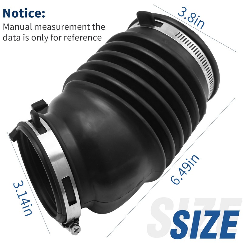 DUZFOREI 17228-R8A-A00 Air Intake Inlet Tube Hose Duct, Replacement for