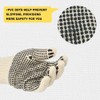 PackagingSuppliesByMail PSBM Cotton Work Gloves with Dotted Grip, Womens, Single