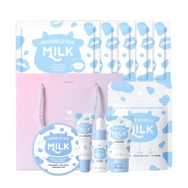 Milk Skincare Set For Kids Skin Care Products, Milk Skin Care Sets&Kits,Beauty Gift Sets For Women, Cleanser