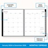 Blue Sky 2026 Weekly and Monthly Planner Calendar, Includes January