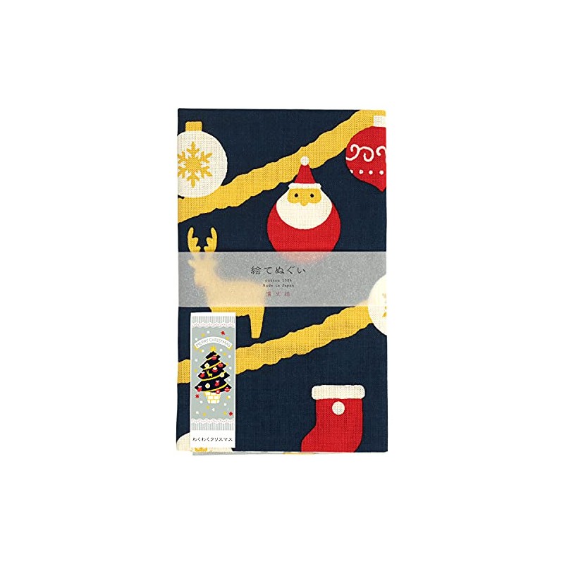 Hamamonyo Picture Tenugui, Exciting Christmas