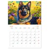 German Shepherd - Artwork (Monthly Wall Calendar 2026 16.5" x