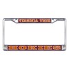 Virginia Tech Plate_Frame (DOMED VT METAL PLATE FRAME (34154))