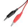 Akozon Banana Plug to Clip Cable, Cable Banana Plug, Banana