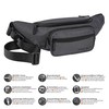PEDEA Trend* Waterproof Bum Bag with Zip for Men and