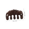 FOMIYES Wide Tooth Scalp Massage Comb Comfortable Wooden Comb Hair