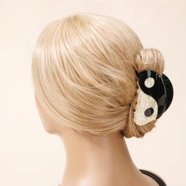 Yin Yang Hair Accessories Hair Clips for Girlfriend Punk Goth Vintage Hairpins Hair Embellishments Aesthetic Presents-Large Clips and Barrettes, Decorations