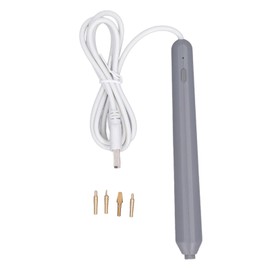 Soldering Heat Guns Ultra Fine Pen Tip Design Hot Foil Embossing Stamping Pen Handheld Heated USB Gold Stamping Pen Handmade DIY Creative Gilded Font Tool for the Crafting on Paper,Photo,Wood, Plastic