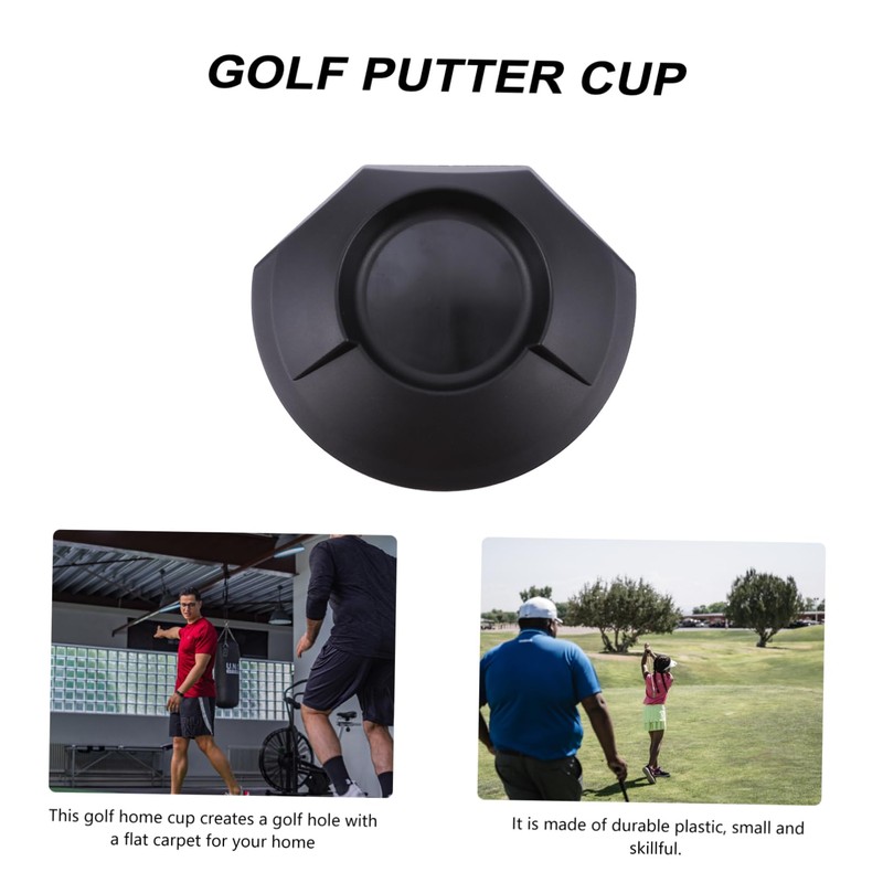 BESPORTBLE 3pcs Golf Putting Practice Disc Lightweight Training Aid for