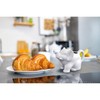 HIC Kitchen Elephant Creamer With Handle, Fine Porcelain, 9-Ounce, For