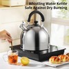 MAXCOOK Whistling Tea Kettle for Stovetop, 5L Stainless Steel Tea