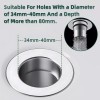 2x Bathroom Sink Stopper Hair Catcher Bathroom Pop Up Sink