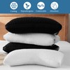 Luxe Linen Luxe Linen Side Sleeper Pillows for Adults, Adjustable