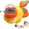 KPWIN Dog Treat Dispenser Toy, Cat Puzzle Feeder, Interactive Durable