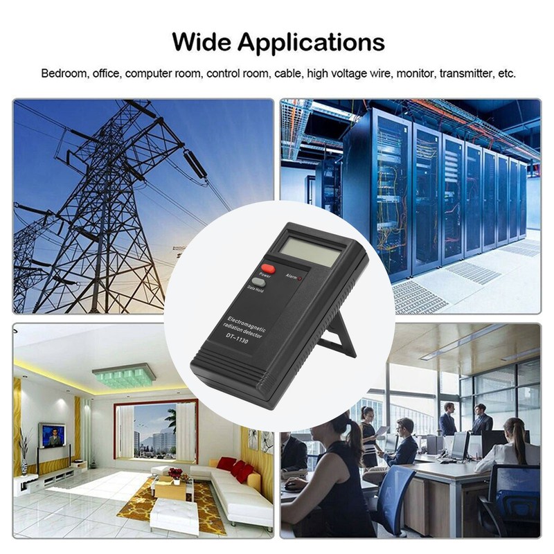 EMF Meter Electromagnetic Field Detector Handheld Tester Digital EMF Detector