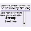 Wood-n-Stuff.com Softball Baseball Glove (4) Leather Lace TAN ALM Type