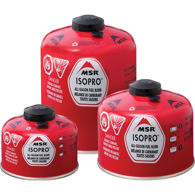 MSR IsoPro Fuel Canister for Backpacking and Camping Stoves, 16oz