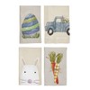 Mud Pie Painted Easter Towel, Truck, 14" x 21"